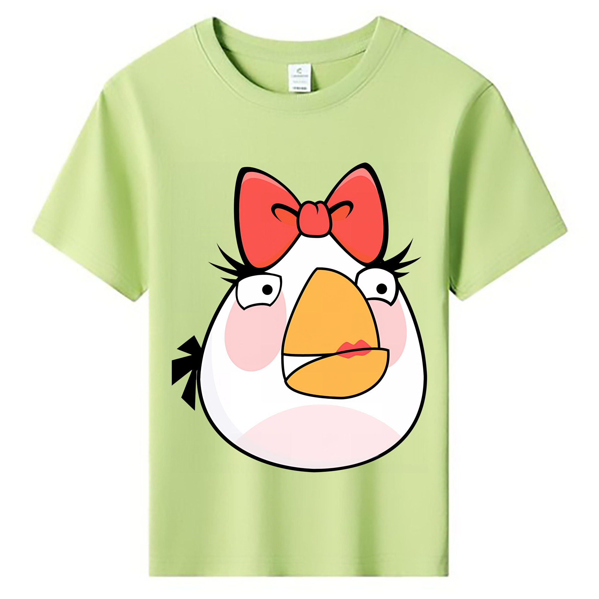 （画像用） Angry Birds アングリーバード 綿100％キッズTシャツ（フロントプリント）